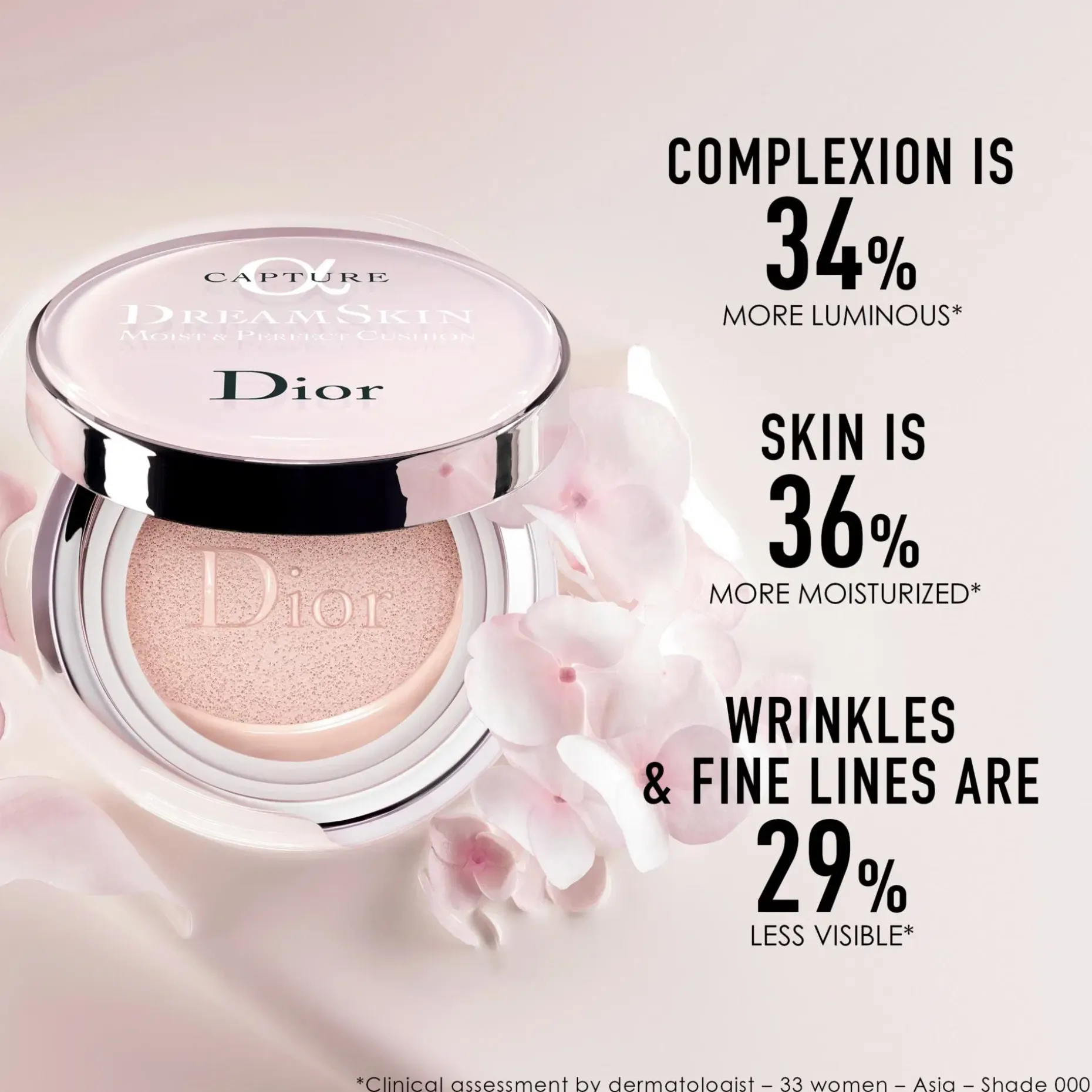 DIOR Dreamskin Moist Cushion Refill ihonhoitotuote täyttöpakkaus 15 g