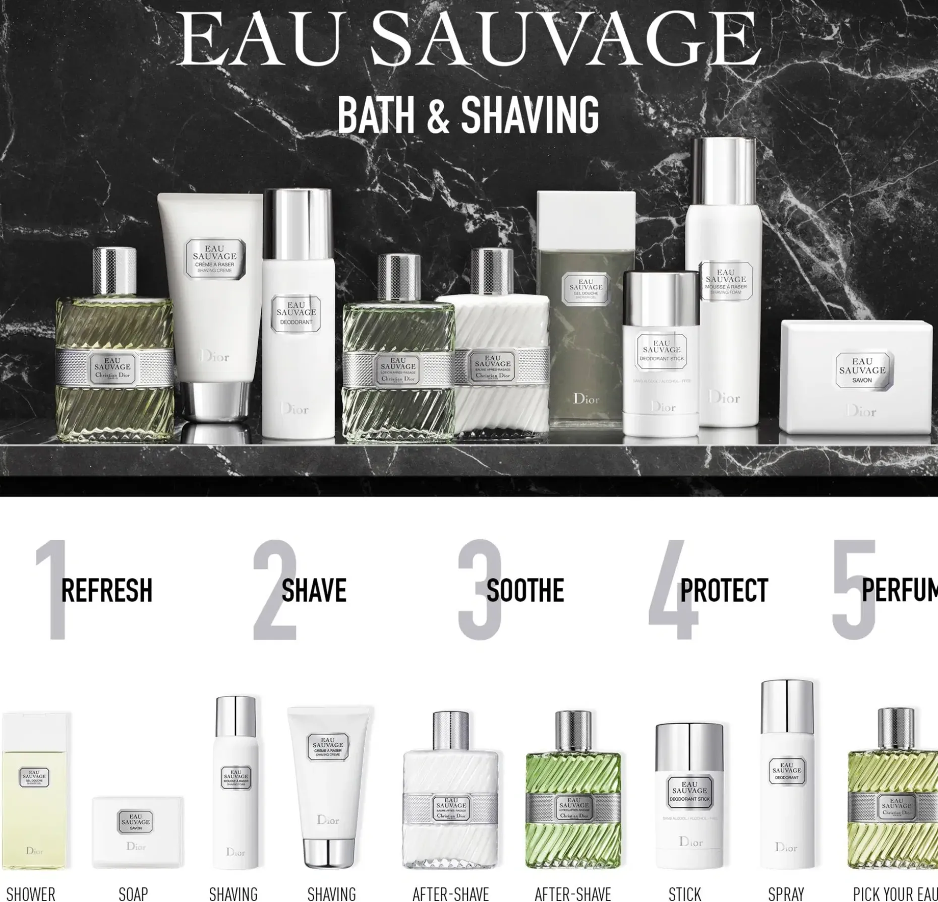 DIOR Eau Sauvage EdT tuoksu 50 ml