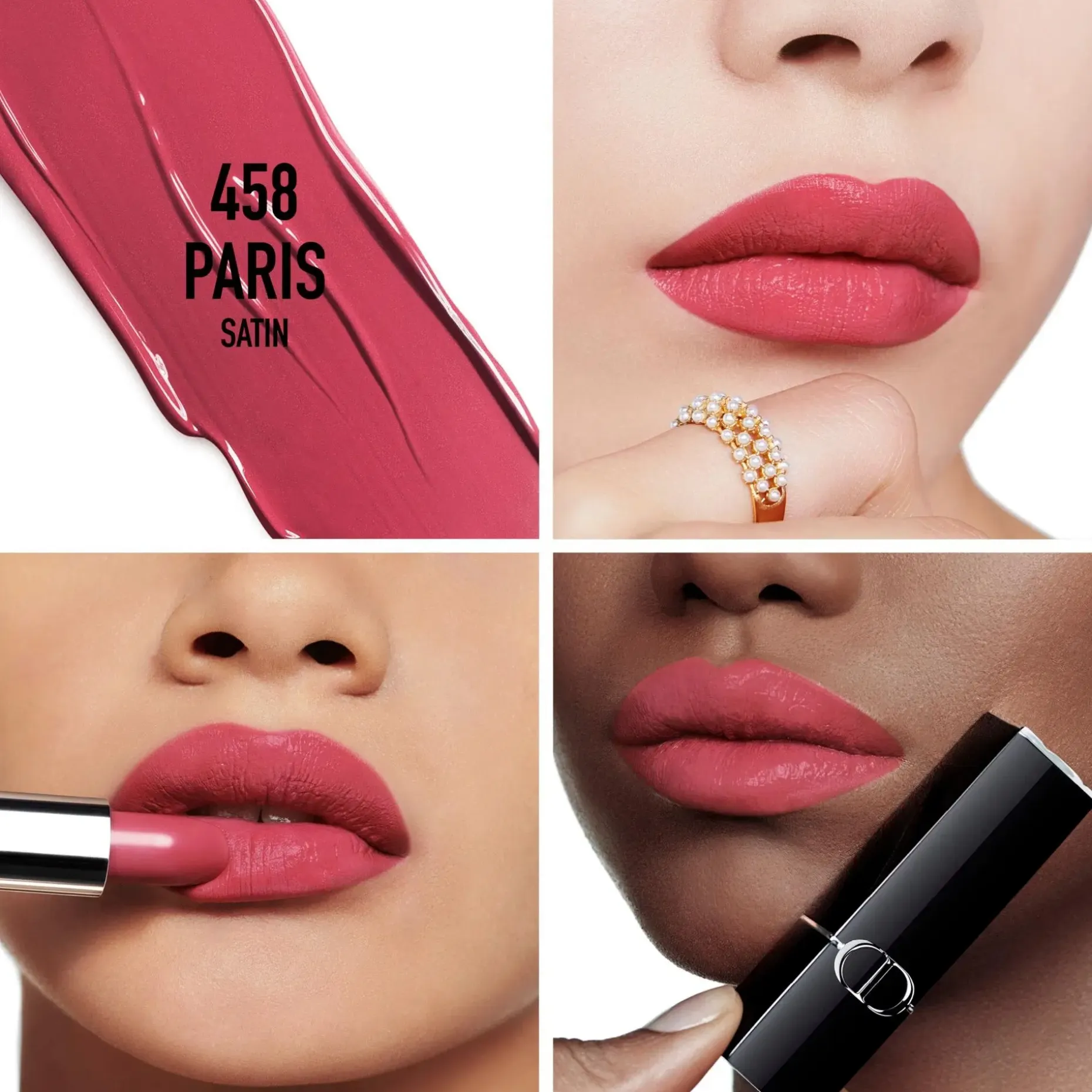 DIOR Rouge Dior Lipstick Satin Refill huulipunan täyttö 3,5 g