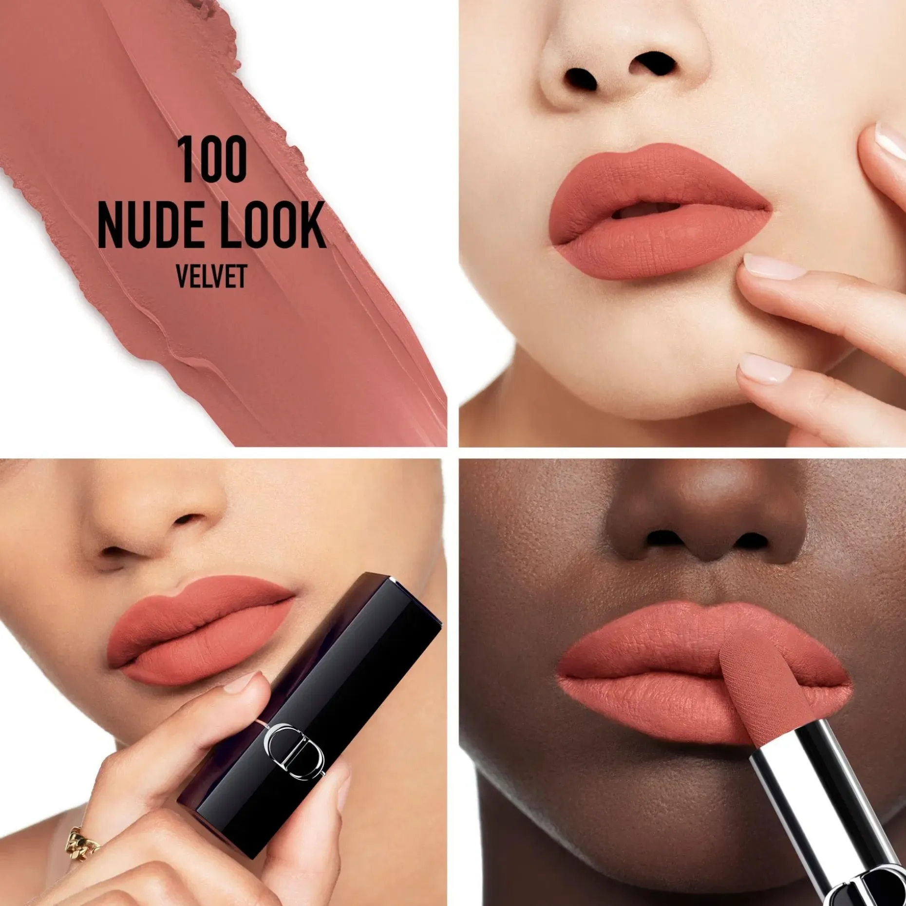 DIOR Rouge Dior Lipstick Velvet Refill huulipunan täyttö 3,5 g