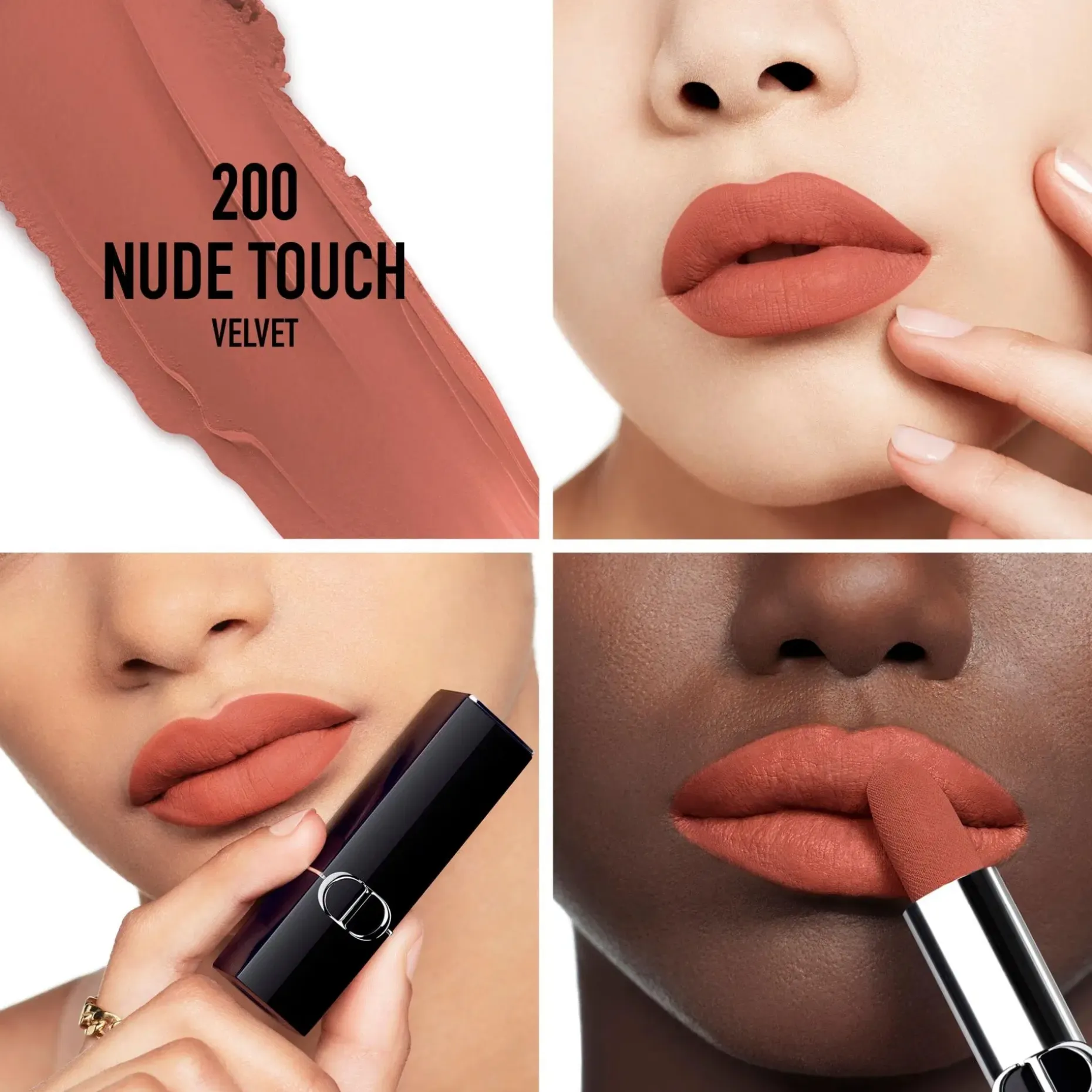 DIOR Rouge Dior Lipstick Velvet Refill huulipunan täyttö 3,5 g