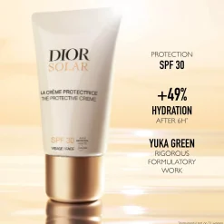 Dior Solar The Protective Creme SPF 30 Sunscreen for Face aurinkosuojavoide kasvoille 50 ml