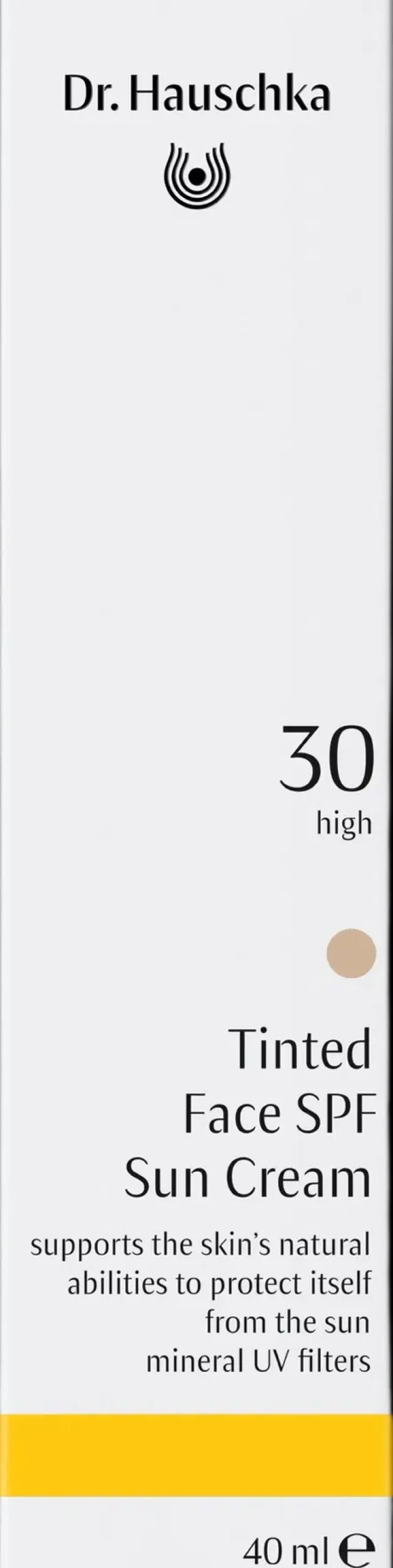 Dr. Hauschka Tinted Suncreen SPF30 sävyttävä aurinkosuojavoide kasvoille 40 ml