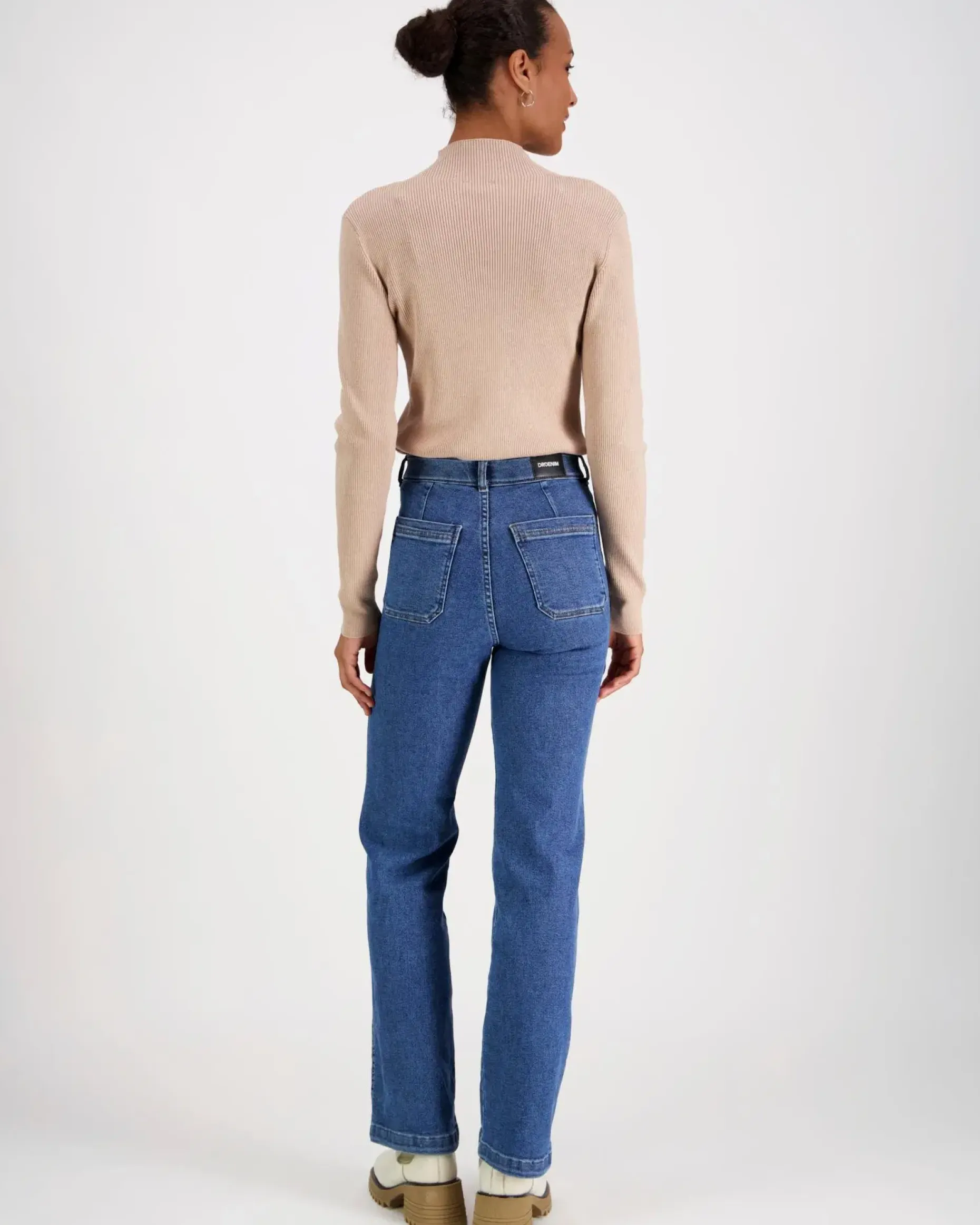 Dr.Denim Moxy Straight Patch Pocket farkut