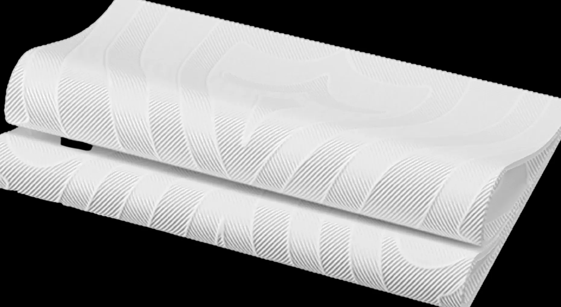 DUNI Bio Elegance® 10 kpl 40x40cm Lily valkoinen napkin