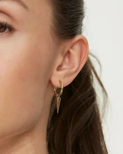 Edblad Peak Hoops gold korvakorut