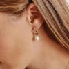 Edblad Swivel peals s gold korvakorut