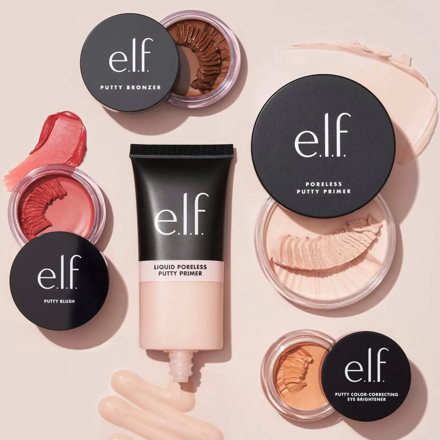 e.lf. cosmetics Liquid Poreless Putty Primer meikinpohjustusvoide 28 ml
