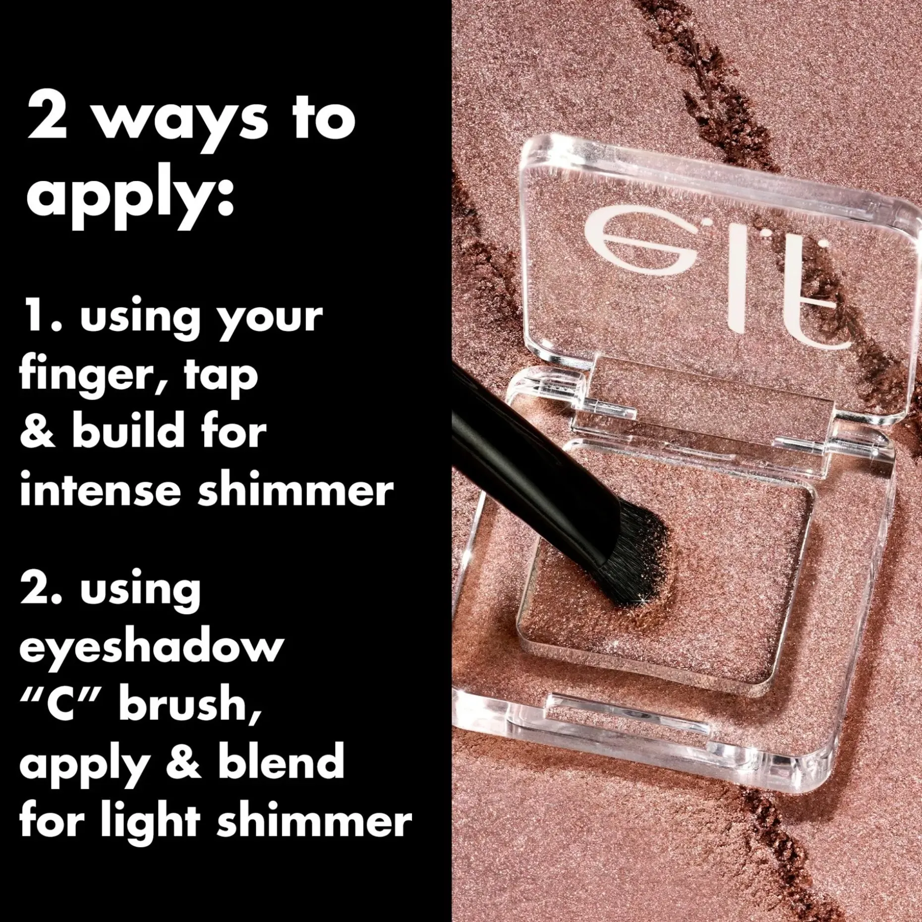 e.l.f. Fine as Fleck Glitter Eyeshadow luomiväri 1,8 g