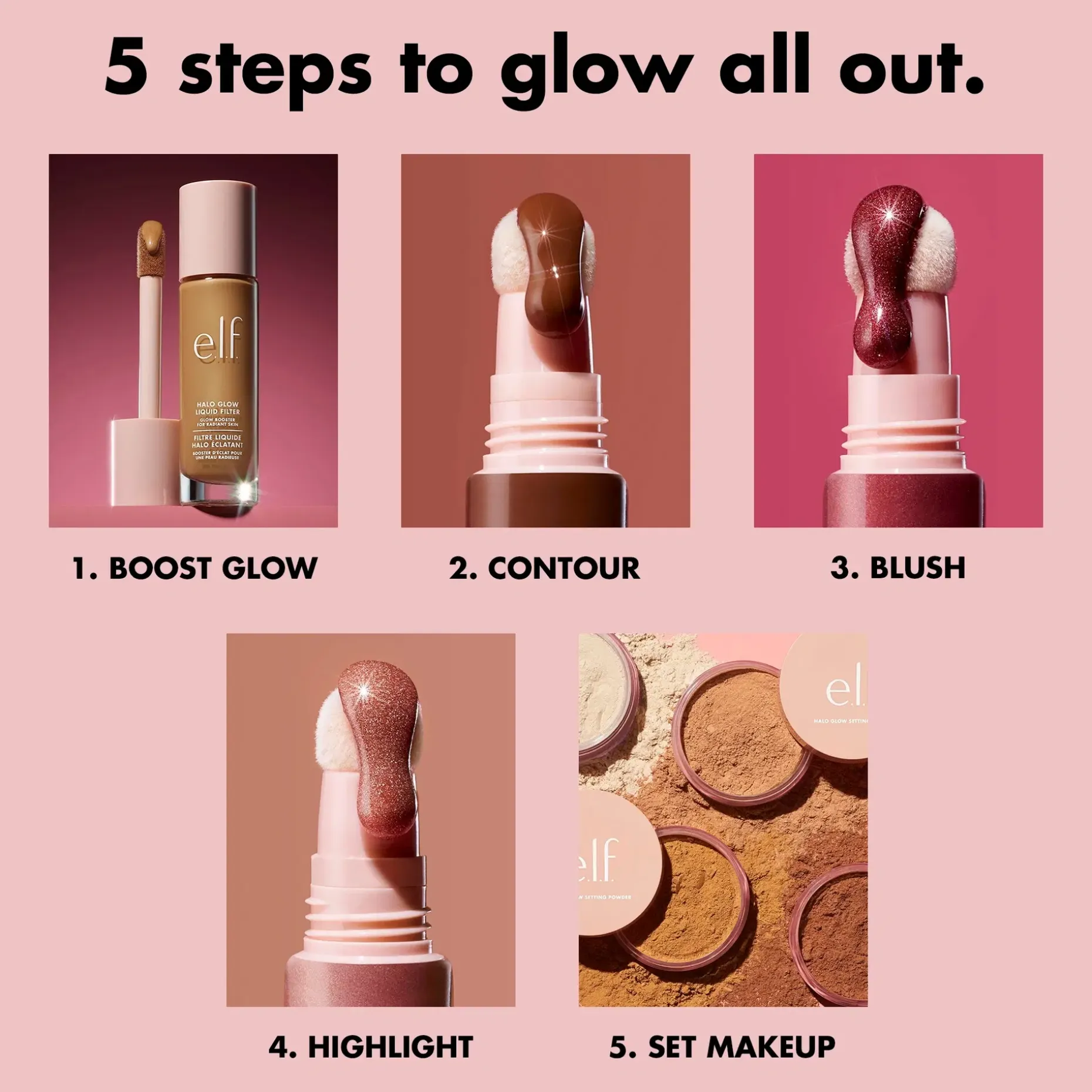e.l.f. Halo Glow Highlight Beauty Wand korostusväri 10 ml