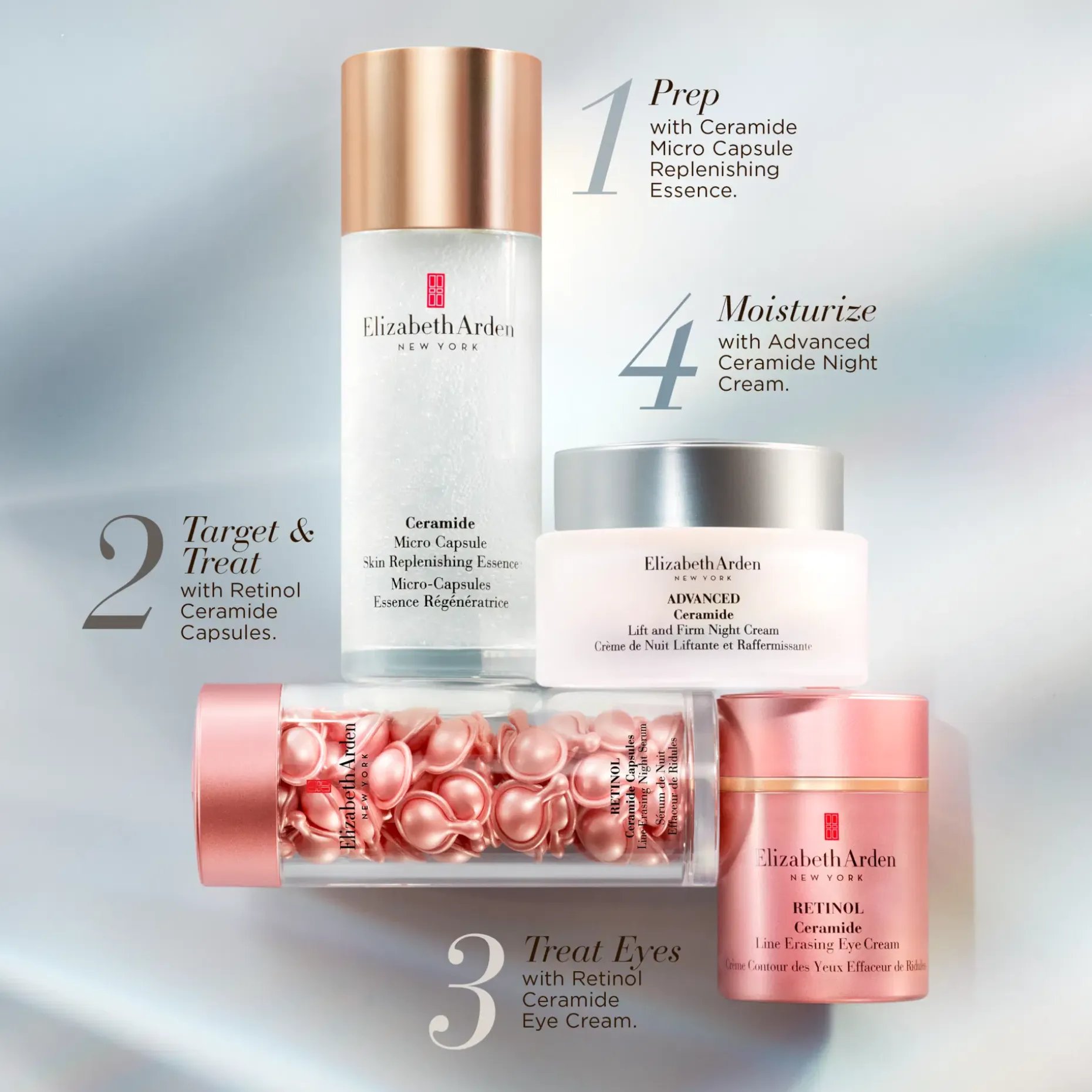 Elizabeth Arden Ceramide Lift & Firm Night yövoide 50 ml