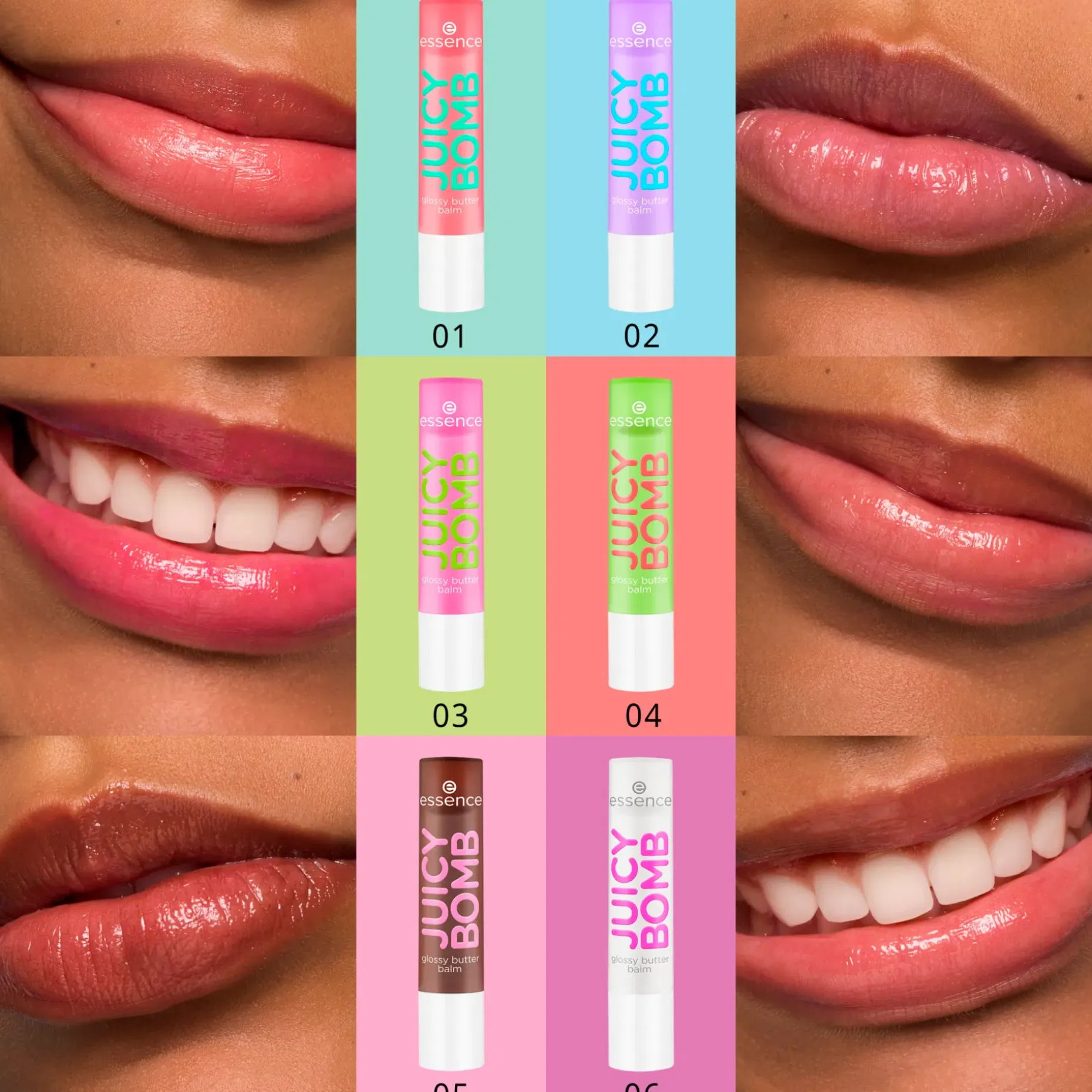 essence JUICY BOMB glossy butter balm 06 Wake Me Up Before You Coco 2.5 g