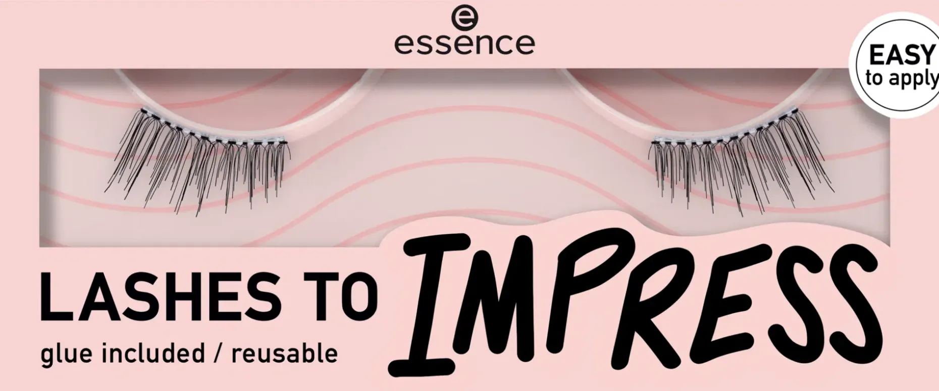 essence LASHES TO IMPRESS 03 half lashes 1 paa