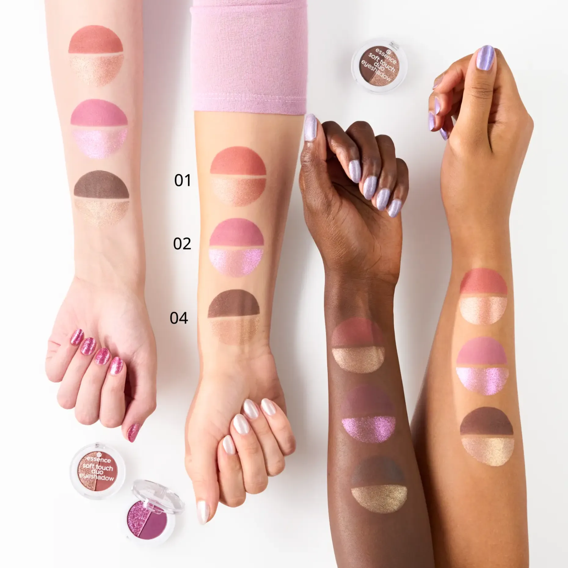 essence soft touch duo eyeshadow luomiväri 1,8 g