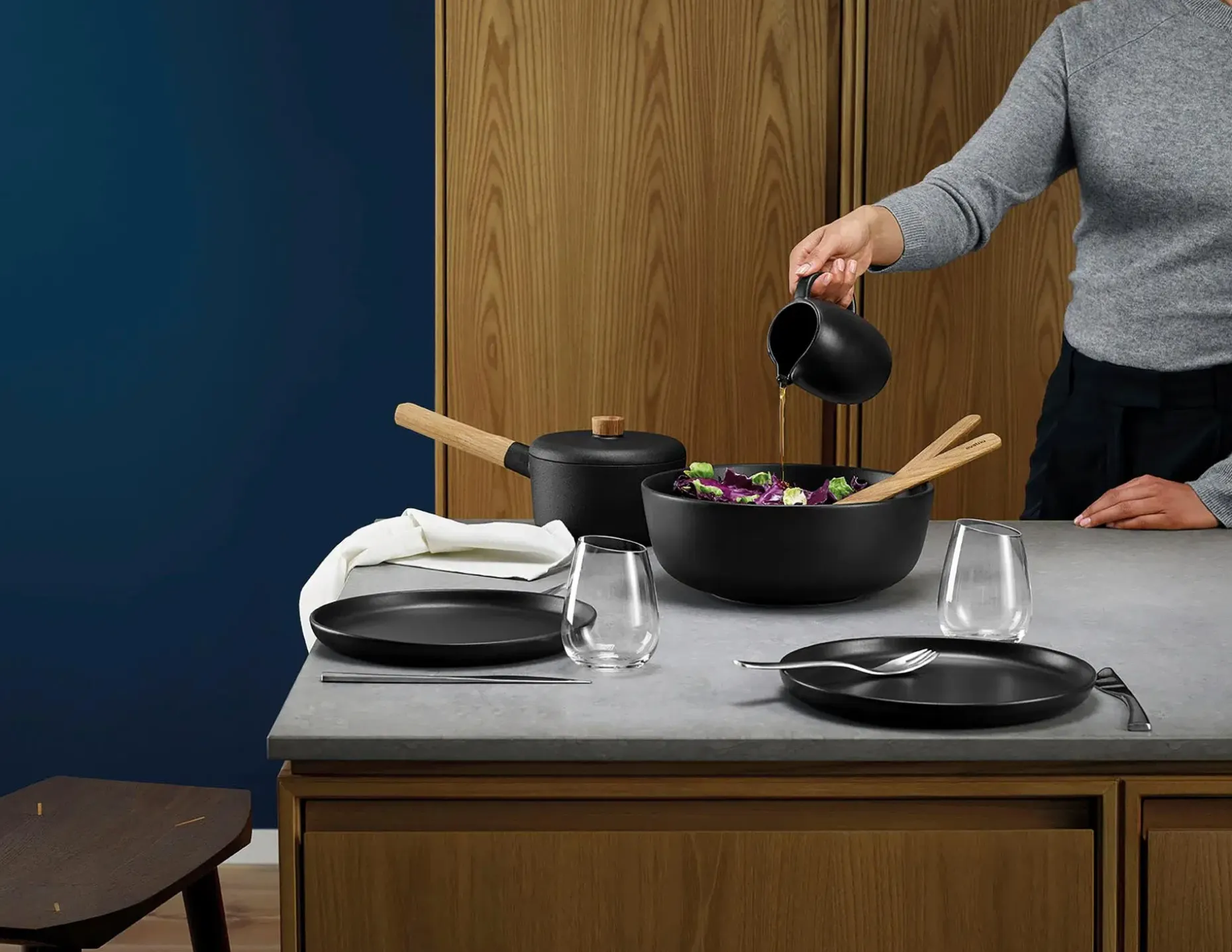 Eva Solo Nordic Kitchen kulho musta