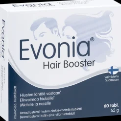 Evonia Hair Booster betasitosteroli-koliini-sinkki-vitamiinitabletti 60 tabl