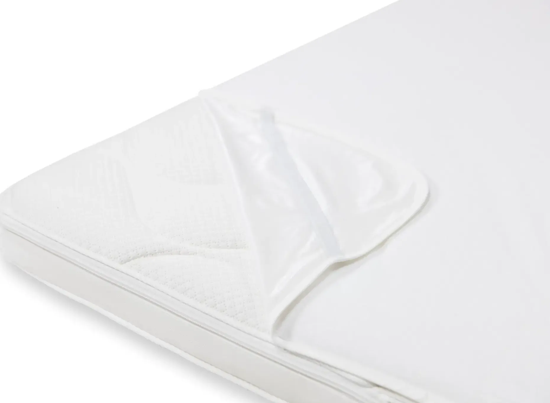 Familon Lux Light-lasten sijauspatjan suojus 75x175 cm valkoinen