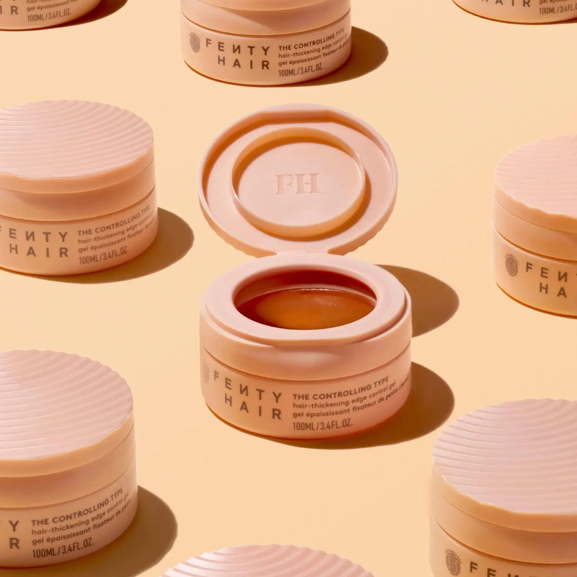 Fenty Hair The Controlling Type Hair-Thickening Edge Control Gel muotoilutuote 100 ml