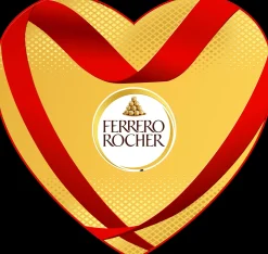 Ferrero Rocher MAITOSUKLAALLA JA HASSELPÄHKINÄROUHEELLA KUORRUTETTU RAPEA VOHVELIERIKOISUUS SISÄLLÄ KOKONAINEN HASSELPÄHKINÄ HASSELPÄHKINÄKREEMISSÄ (40,5%).