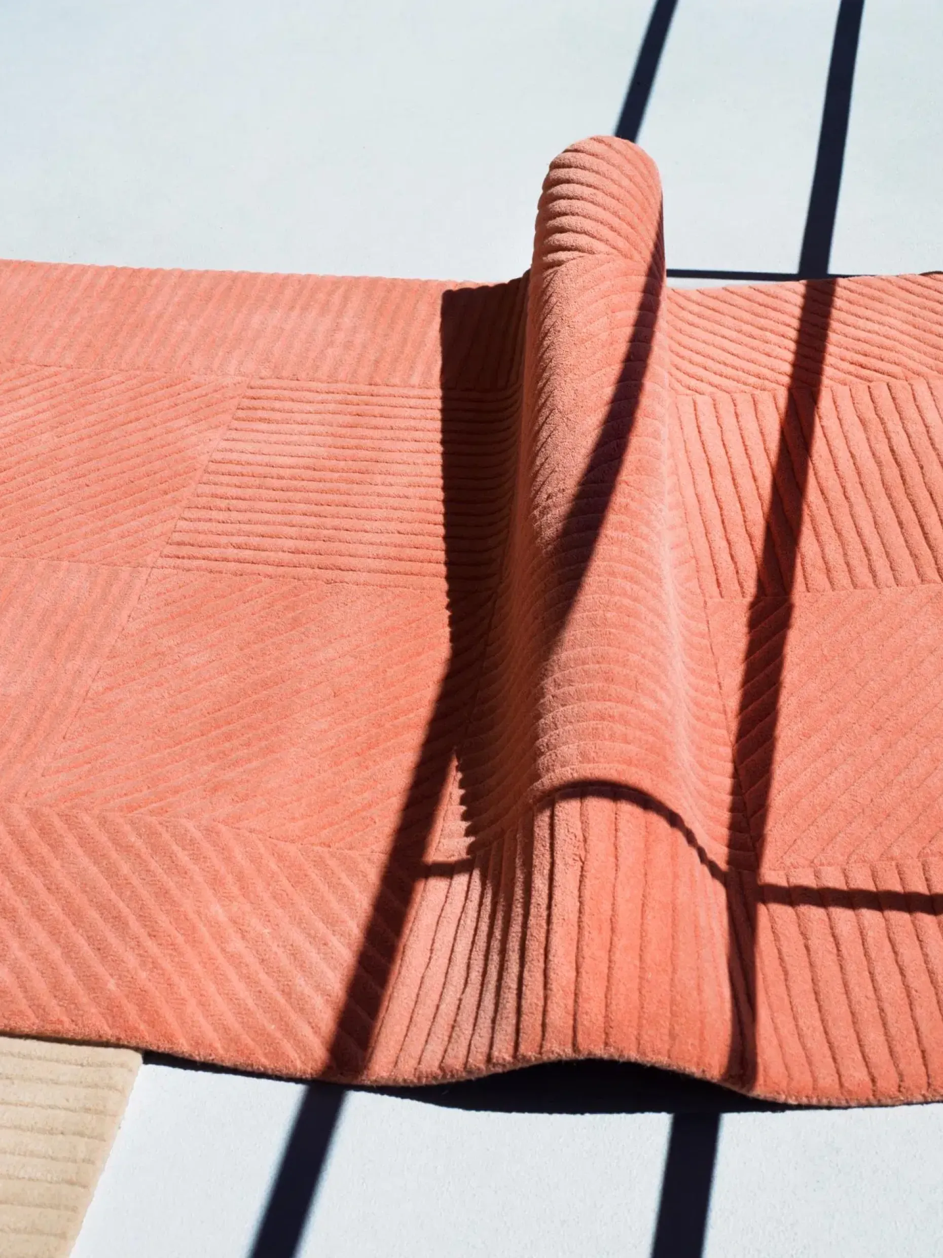 Finarte Ruusukvartsi villamatto pinkki