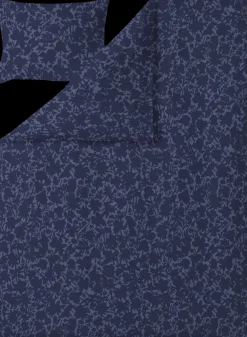 Finlayson satiini pussilakanasetti Katveessa 150X210+50X60 sininen