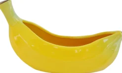 Finnmari Banaani kulho 26x8,5x15 cm keraaminen keltainen