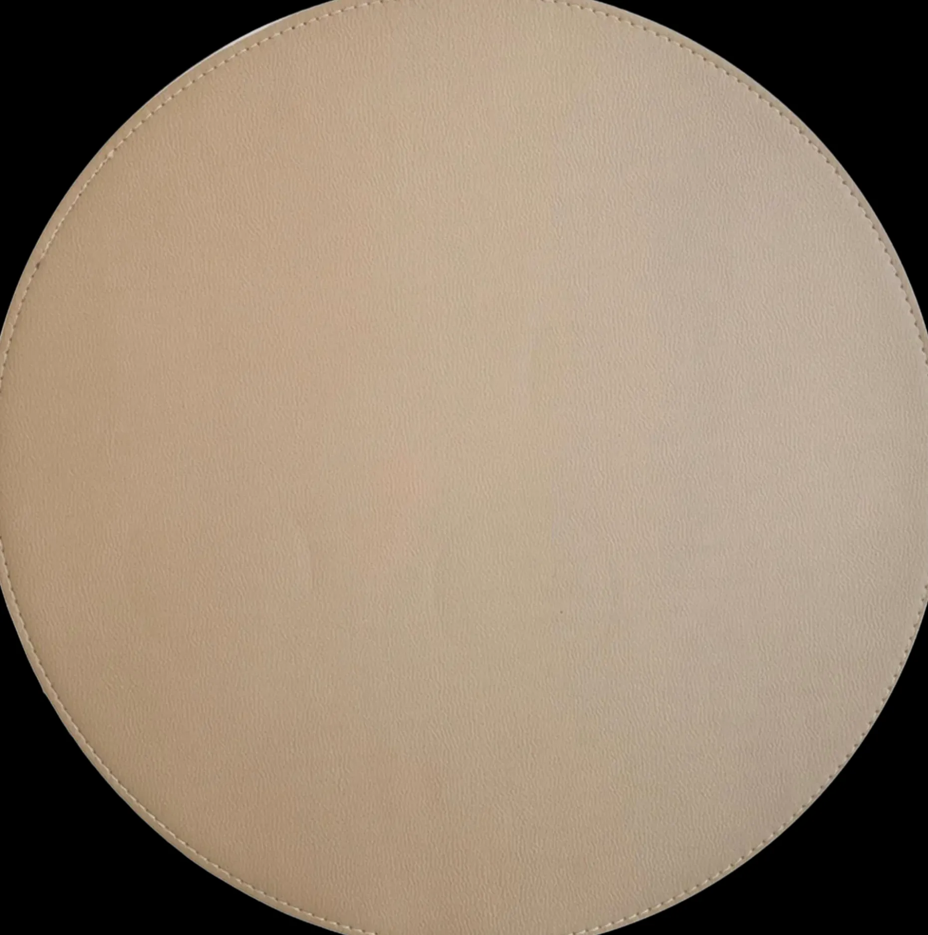 Finnmari Keinonahka tabletti halkaisija 38 cm beige