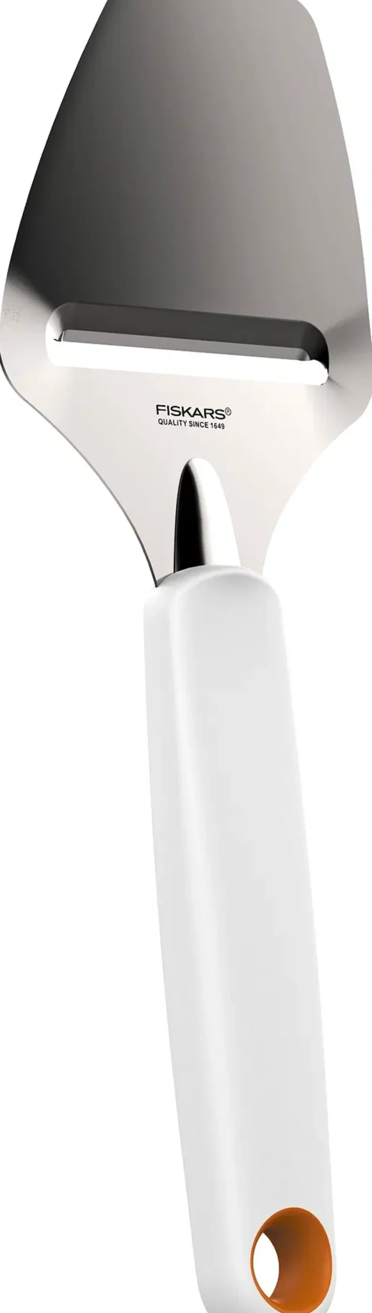 Fiskars Functional Form juustohöylä koville juustoille, valkoinen
