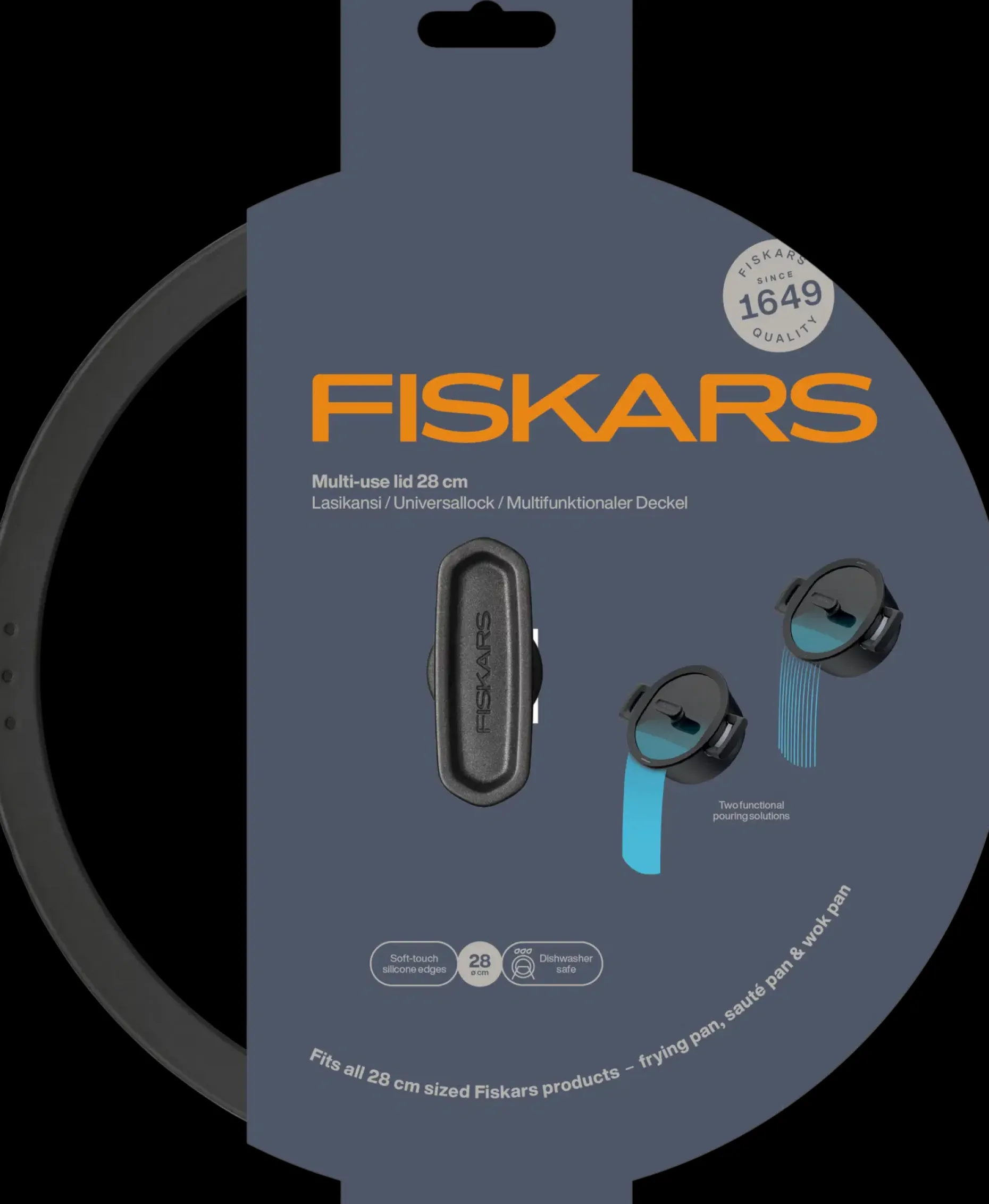 Fiskars Lasikansi 28 cm