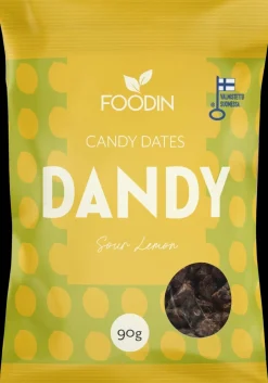 Foodin Dandy Candy Dates, Sour Lemon, 90 g