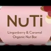 Foodin NUTI, Puolukka & Kinuski, Luomu, 35g