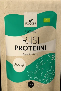Foodin Riisiproteiini maustamaton luomu 650g