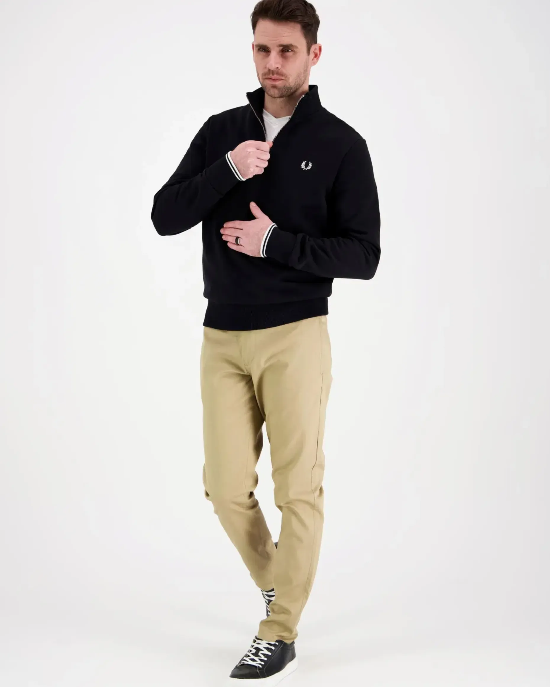 Fred Perry Half zip collegepaita