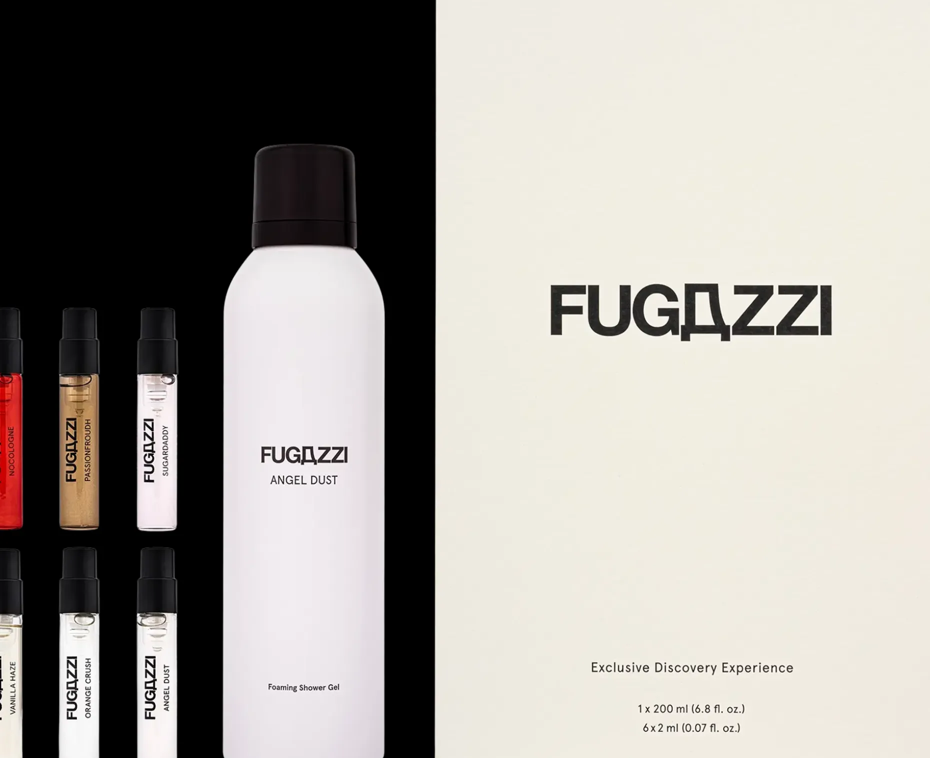 Fugazzi Bestseller set 6 x 2 ml + body foam