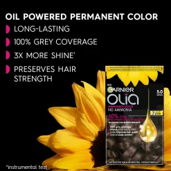 Garnier Olia 4.0 Dark Brown kestoväri 174ml