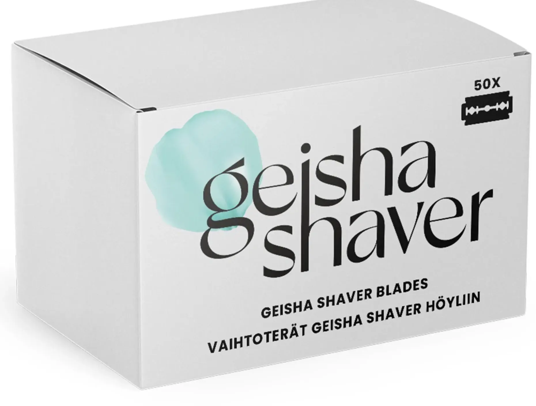 Geisha Shaver vaihtoterät 50 kpl