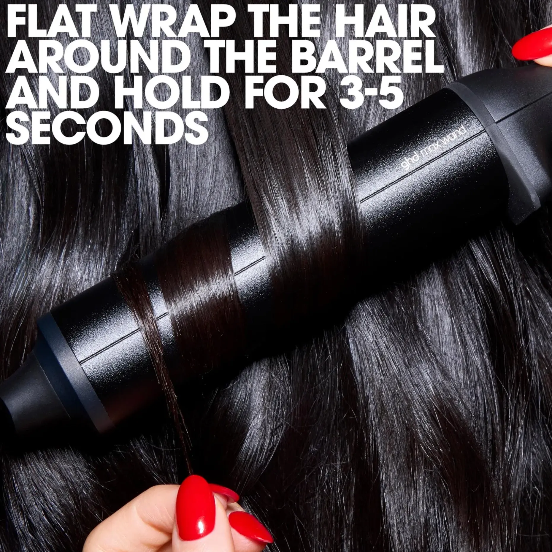ghd Chronos Curve Max Wand kiharrin