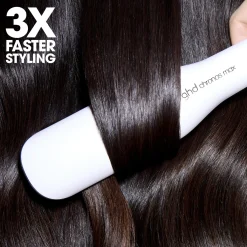 ghd Chronos Max - leveä muotoilurauta valkoinen