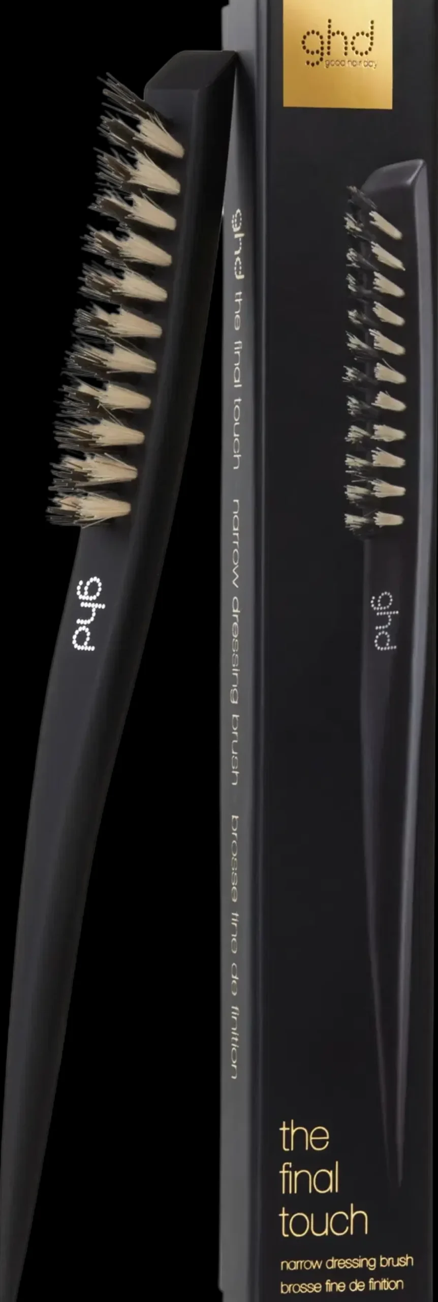 ghd the final touch narrow dressing brush kapea kampausharja