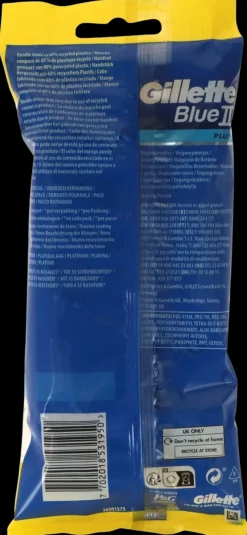 Gillette Blue 2 kertakäyttöiset partaveitset 7 kpl Plus