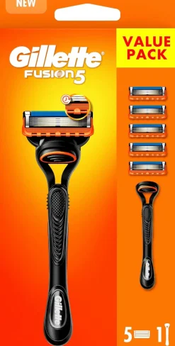 Gillette Fusion5 partahöylä+4 vaihtoterää