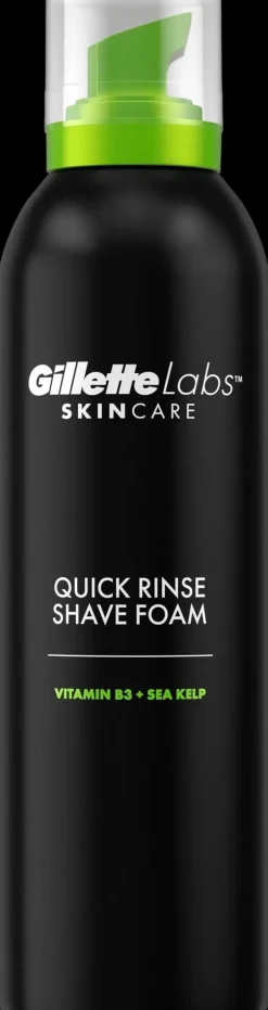 Gillette Labs Quick Rinse Shave Foam 240ml parranajovaahto