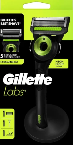 Gillette Labs with Exfoliating Bar partahöylä Neon Night