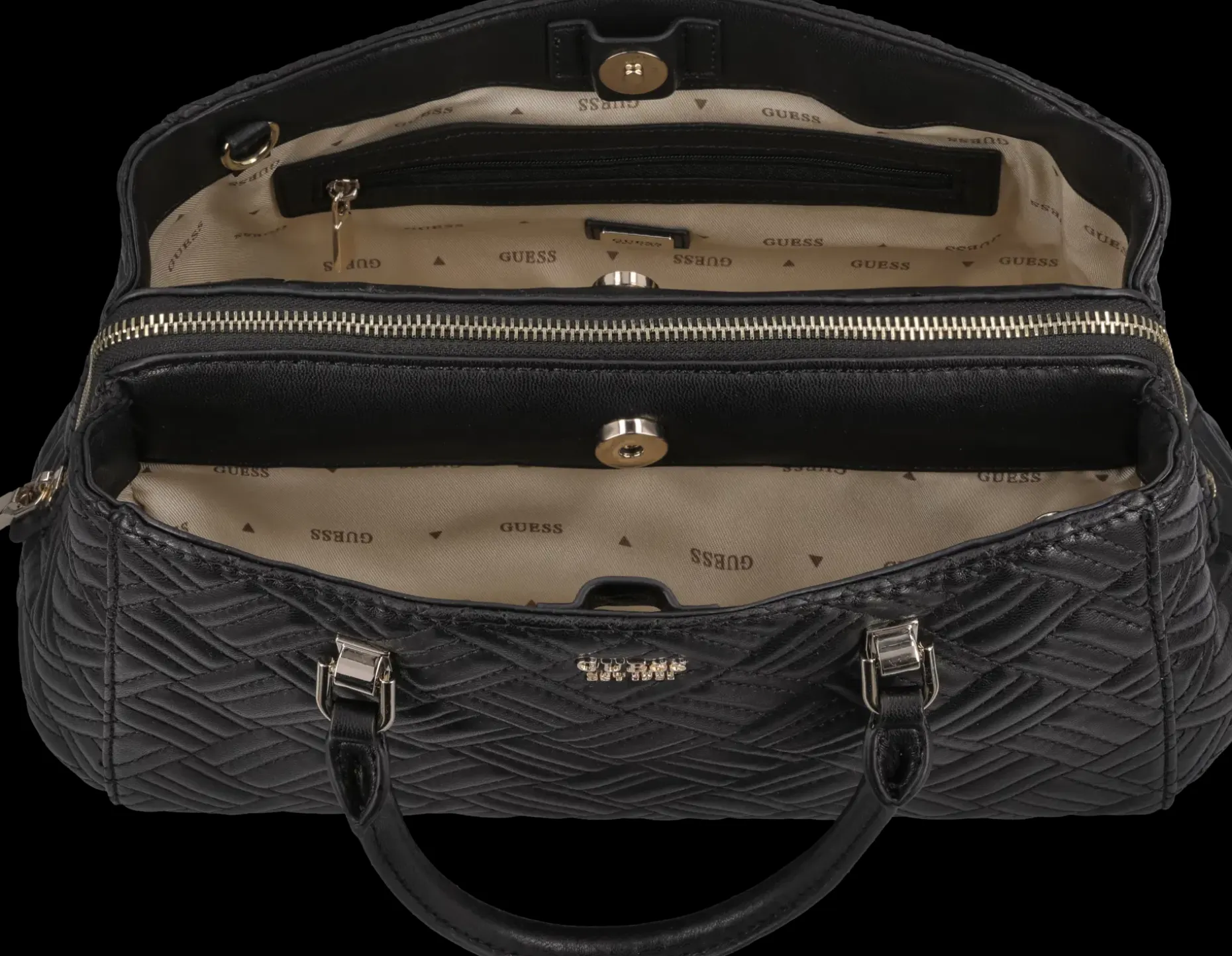 GUESS Sally triple comp satchel käsilaukku