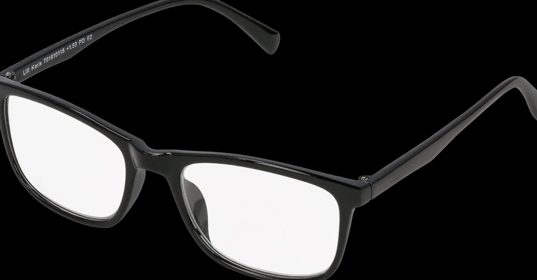 Haga Eyewear Lukulasi Karis Black +1,5