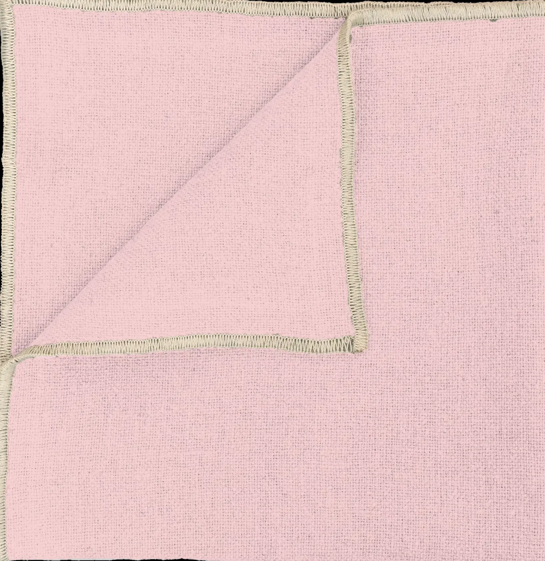 Haomy Lautasliina Corte pellava-puuvilla 40x40 cm vaaleanpunainen