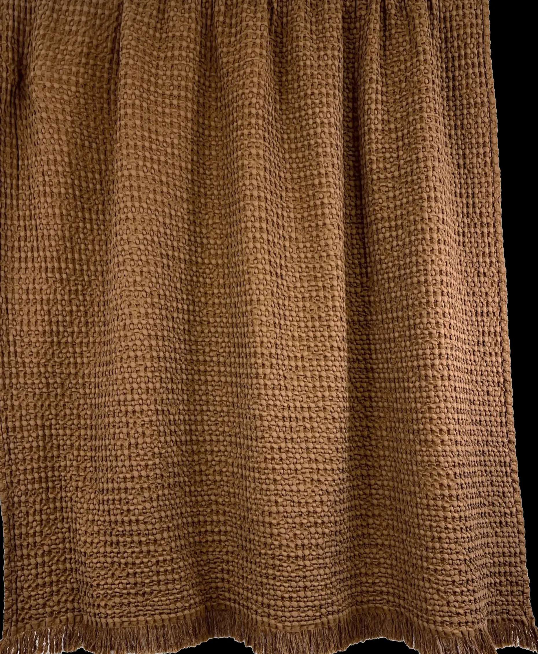 Haomy Päiväpeitto Tempo puuvilla 240x260 cm ruskea