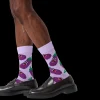 Happy Socks Angry Eggplant sukat