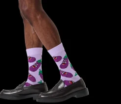 Happy Socks Angry Eggplant sukat