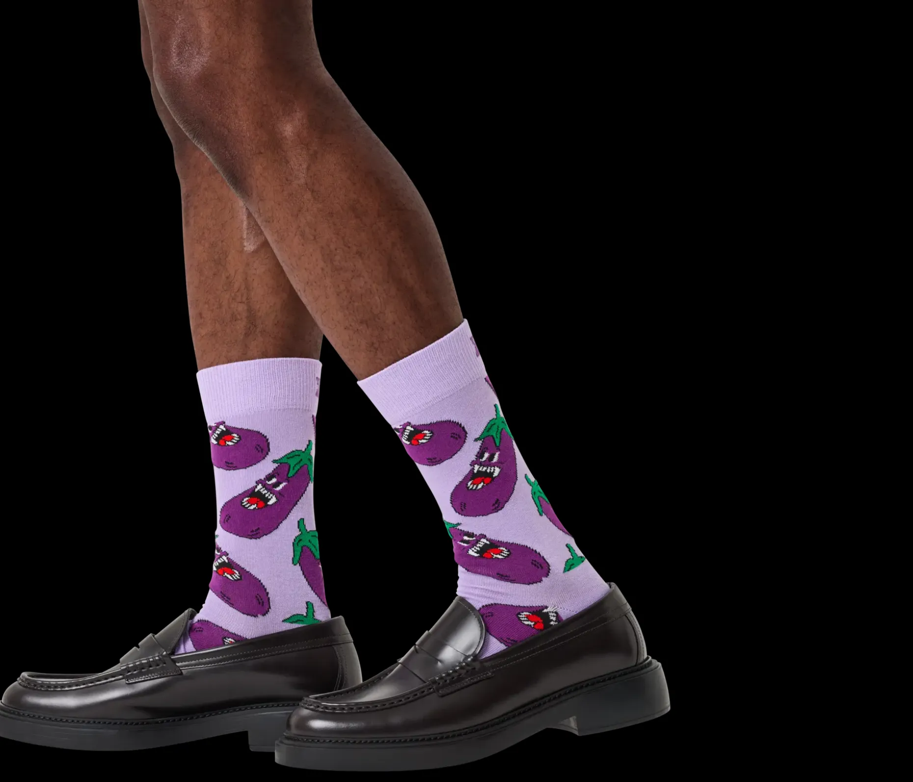 Happy Socks Angry Eggplant sukat
